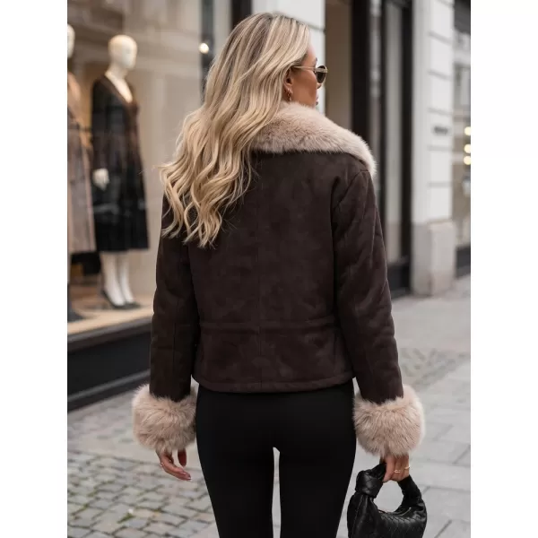  Ženska jakna DSTREET TY5704 RJAVA 