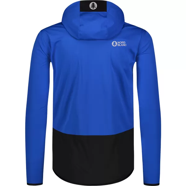  Moška nepremočljiva softshell jakna NORDBLANC EXPEDITIOUS NBSSM8323 MODRA 