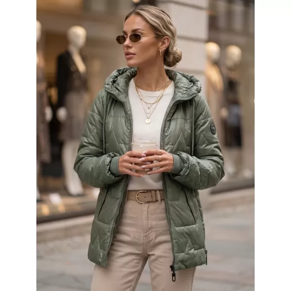  Ženska jakna DSTREET TY5802 ZELENA 