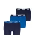 Moške boksarice PUMA MEN BOXERS 3P 94713006 MODRA KOMBINACIJA