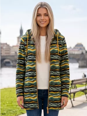Ženski pulover iz flisa ALTISPORT ILANI KAKI