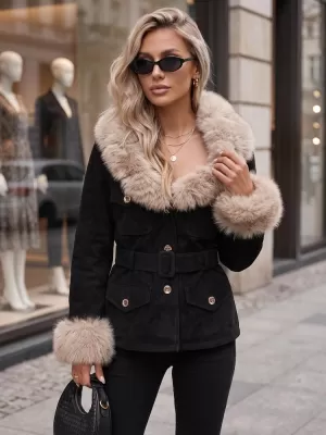 Ženska jakna DSTREET TY5850 ČRNA
