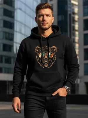 Moški pulover DSTREET NX0041B-BK ČRNA