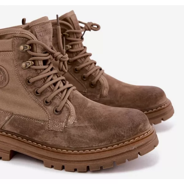  Moški gležnarji BIG STAR SHOES UU174253 BEŽ 