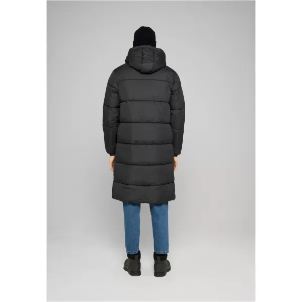  Moški prešit plašč URBAN CLASSICS TB8705-00007 ČRNA 