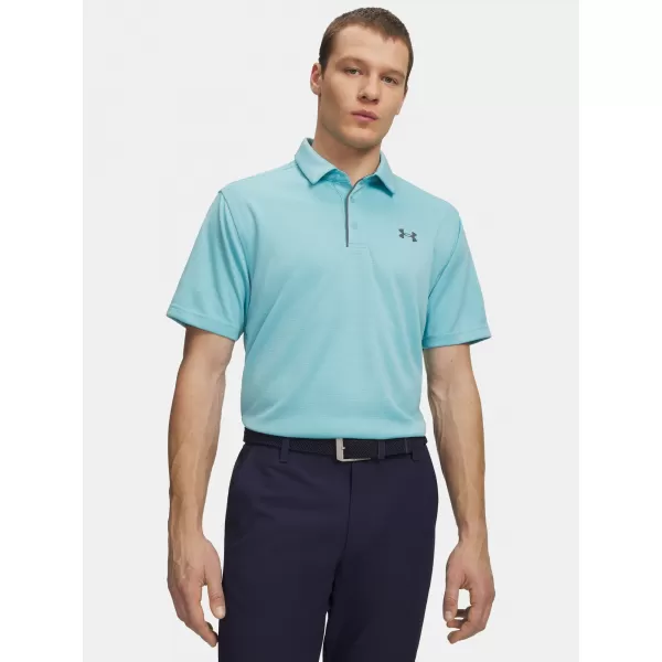  Moška majica s kratkimi rokavi UNDER ARMOUR TECH POLO 1290140-429 MODRA 