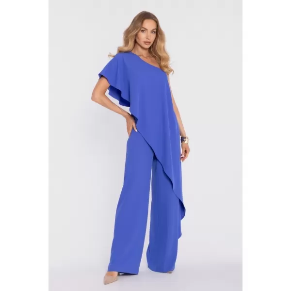  Ženski pulover MOE M917 MODRA 