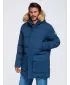 Moška parka OMBRE OM-JALJ-0310 MORNARSKO MODRA