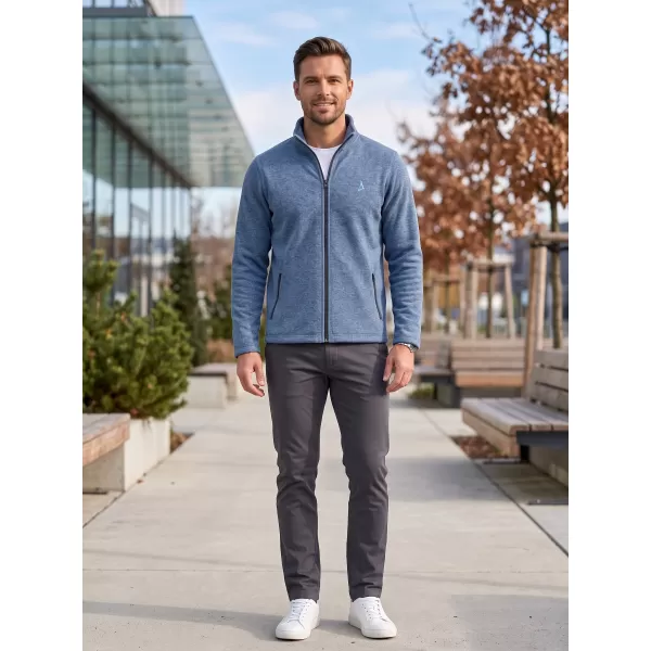  Moški pulover iz flisa ALTISPORT ALM002852 TEMNI DENIM POUDARKI 