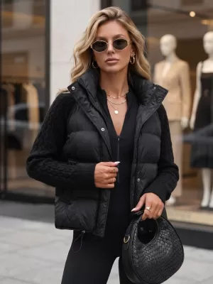 Ženska jakna DSTREET TY5930 ČRNA
