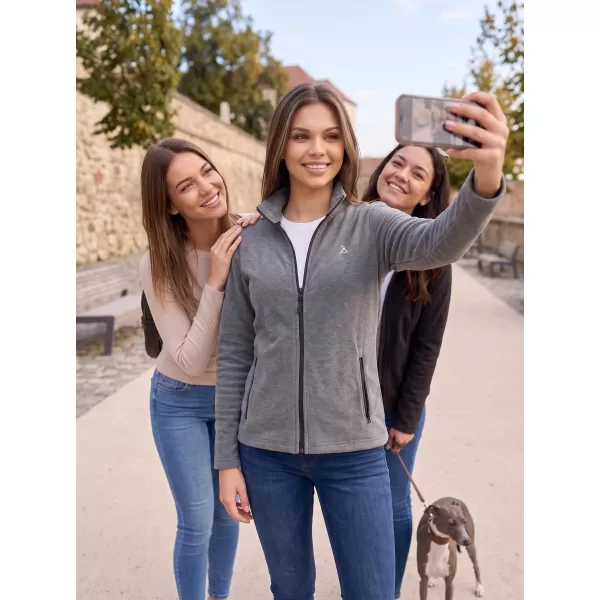  Ženski pulover iz flisa ALTISPORT ALW002852 ČRNI POUDAREK 