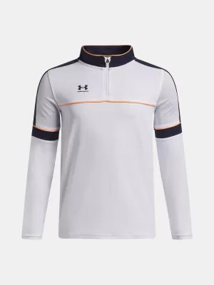 Fantovski pulover UNDER ARMOUR UA B CHALLENGER TRAINING QZ 6004080-100 BELA