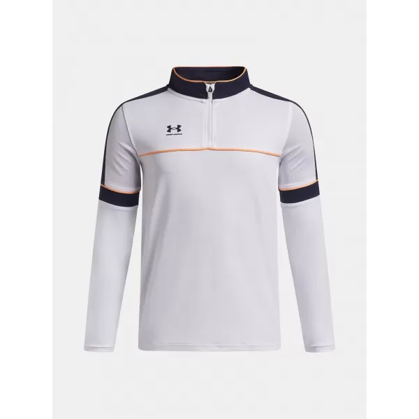  Fantovski pulover UNDER ARMOUR UA B CHALLENGER TRAINING QZ 6004080-100 BELA 