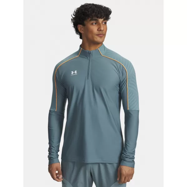  Moška majica s kratkimi rokavi UNDER ARMOUR UA M CHALLENGER PRO MIDLAYER 6008988-587 MODRA 