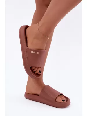 Ženski copati BIG STAR SHOES UU274088 ODTENKI RDEČE