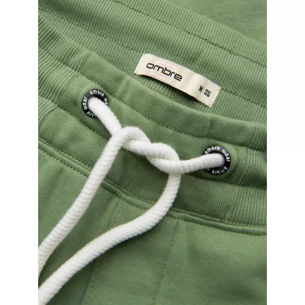  Moške trenirke OMBRE OM-PABS-0305 ZELENA 
