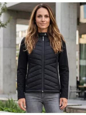 Ženska hibridna jakna MALFINI PREMIUM CROSS 556 ČRNA