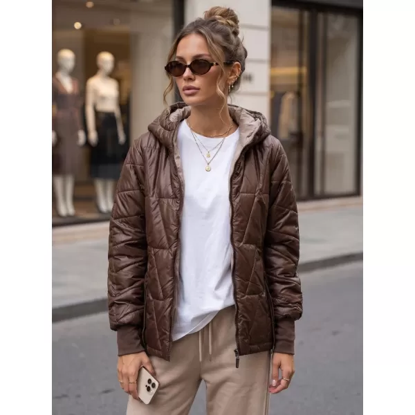  Ženska jakna DSTREET TY5782 RJAVA 