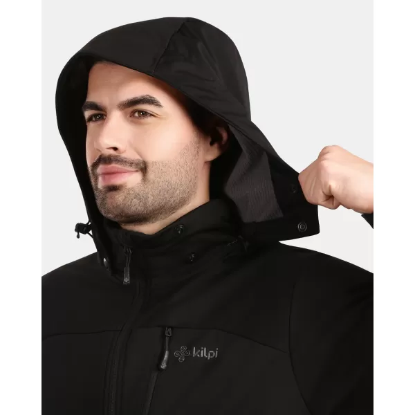  Moška softshell jakna KILPI ONTAVIO-M 1M0112KI ČRNA 