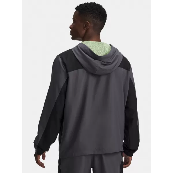  Moška jakna UNDER ARMOUR TECH SPORT WOVEN JKT 6011267-025 SIVA 