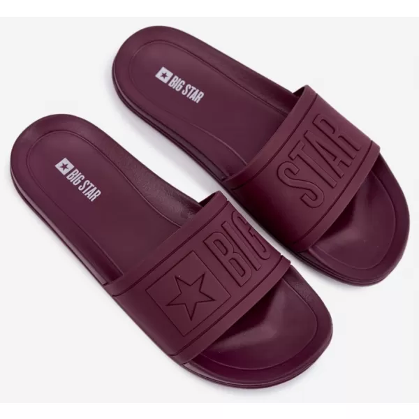  Ženski copati BIG STAR SHOES UU274070 ODTENKI RJAVE IN BEŽ 