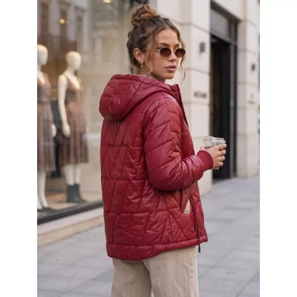  Ženska jakna DSTREET TY5785 BORDO 