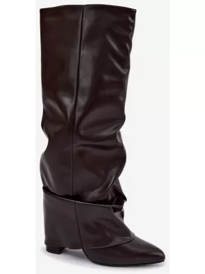 Ženski škornji BOTO LA3179 KAKI