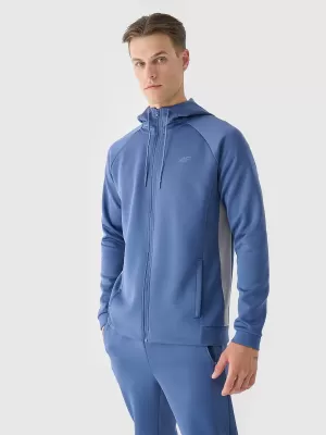 Moški pulover 4F WAW25TSWSM1930 DENIM