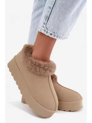Ženski snežaki BIG STAR SHOES UU274204 BEŽ