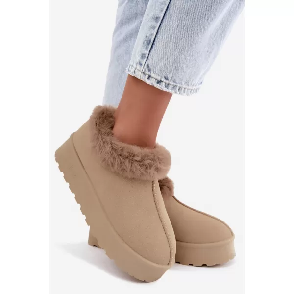  Ženski snežaki BIG STAR SHOES UU274204 BEŽ 