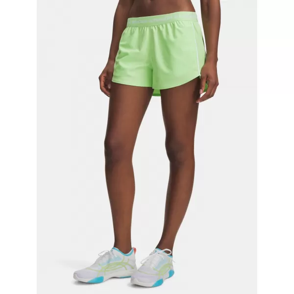  Ženske kratke hlače UNDER ARMOUR TECH PLAY UP SHORTS 1389882-712 ZELENA 