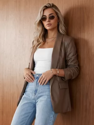 Ženska jakna DSTREET PY0166 FANGO