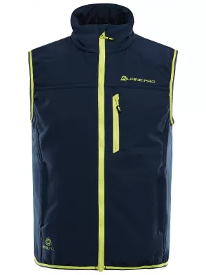 Otroški telovnik ALPINE PRO NERCO Z MESEČINO OBSIJAN OCEAN