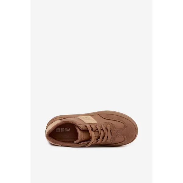  Ženske superge BIG STAR SHOES UU274015 RJAVA/BEŽ 