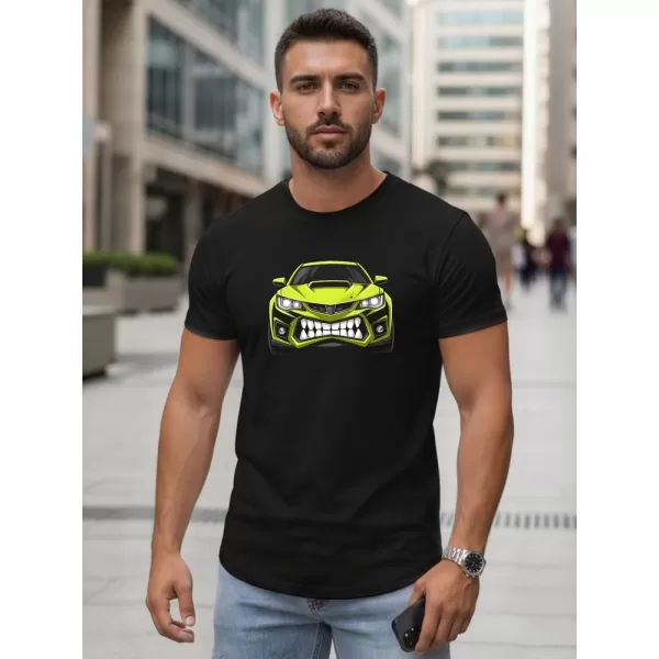  Moška majica s kratkimi rokavi DSTREET NX5015R-BK ČRNA 