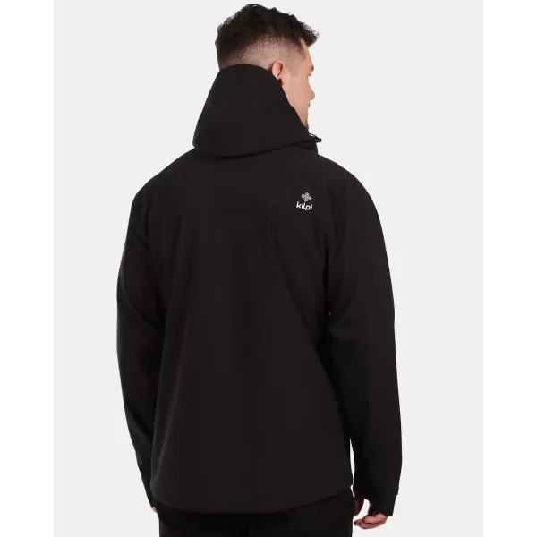  Moška hardshell jakna KILPI MONTANA-M 1M0102KI ČRNA 