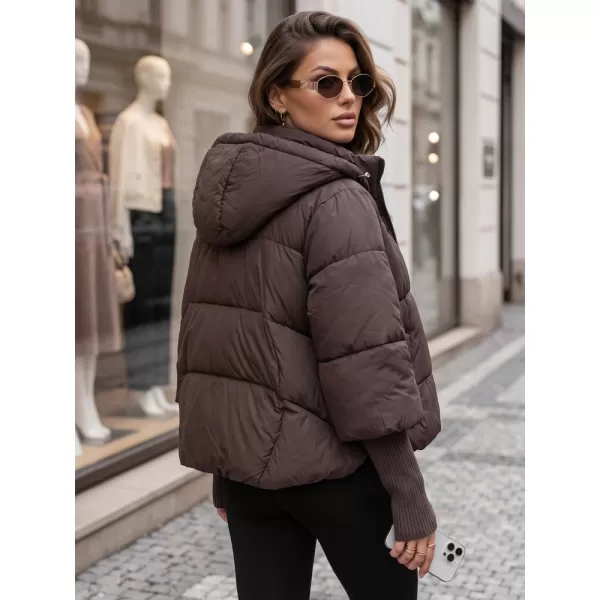  Ženska jakna DSTREET TY5896 RJAVA 