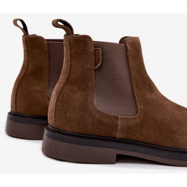  Moški čevlji BIG STAR SHOES UU174277 RJAVE/BEŽ SENCE 