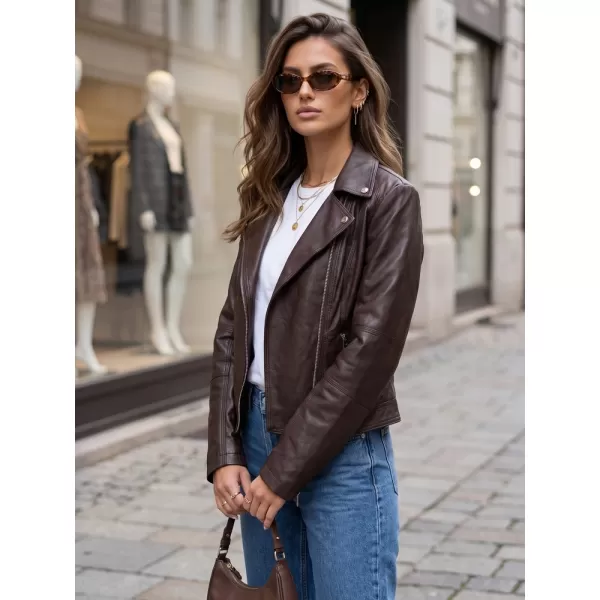 Ženska jakna DSTREET TY5729 RJAVA 