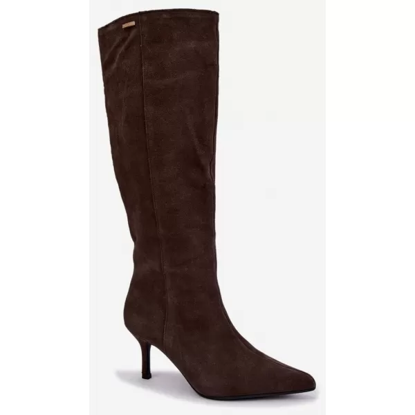  Ženski škornji BIG STAR SHOES UU274495 RJAVE/BEŽ SENCE 
