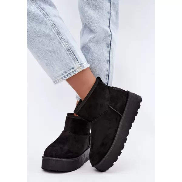  Ženski snežaki BIG STAR SHOES UU274222 ČRNA 