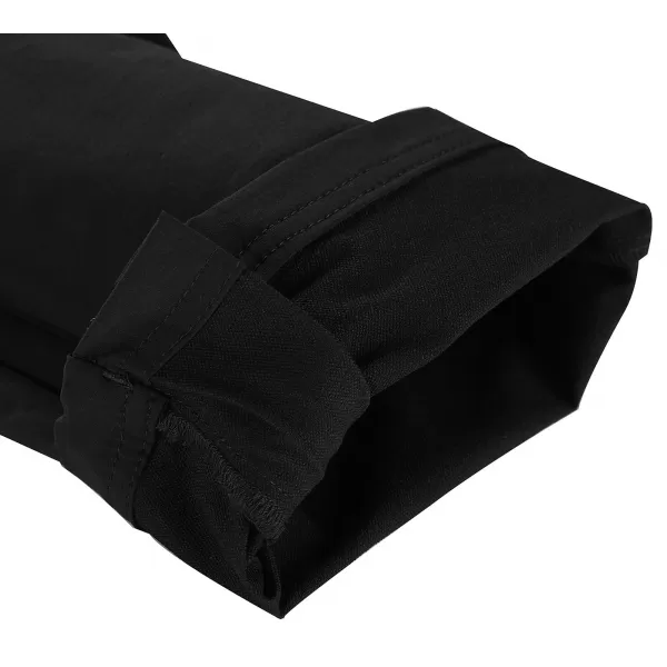  Ženske softshell hlače ALPINE PRO AKANA 3 ČRNA 