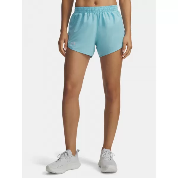  Ženske kratke hlače UNDER ARMOUR UA FLY BY 3 SHORTS 1382438-425 MODRA 