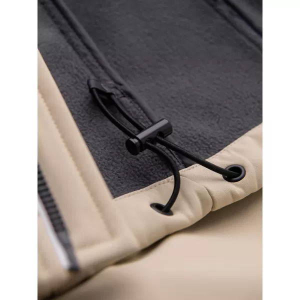  Moška softshell jakna OMBRE C581 PESEK 