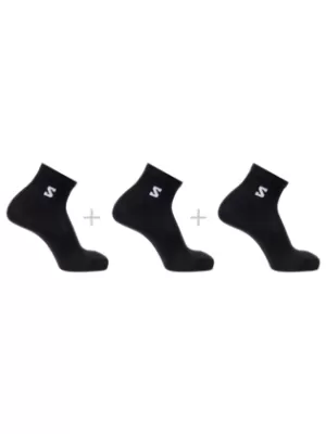 Nogavice SALOMON EVERYDAY LITE QUARTER 3-PACK LC2911700 ČRNA