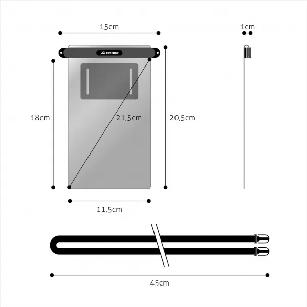  Ovitek za telefon RESTUBE 