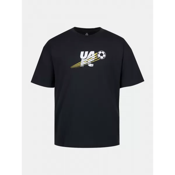  Moška majica s kratkimi rokavi UNDER ARMOUR M GFB MULTI COLOR HWT SS 6010362-001 ČRNA 