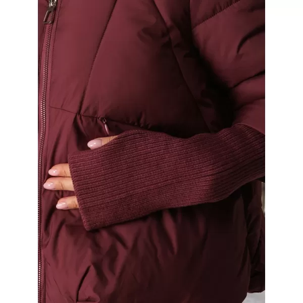  Ženska jakna DSTREET TY5898 BORDO 
