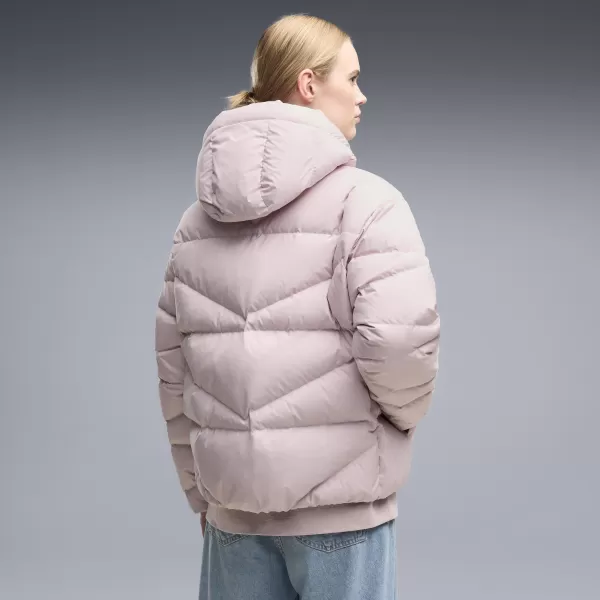  Ženski plašč PUMA HOODED DOWN PUFFER JACKET W 69458049 MEGLENO ROZA 