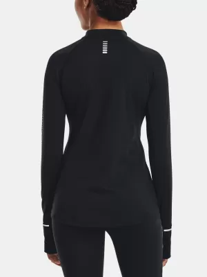 Ženska majica s kratkimi rokavi UNDER ARMOUR UA OUTRUN THE COLD LS 1373208-001 ČRNA